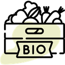 100% Bio-Zutaten Icon
