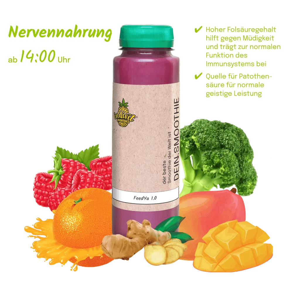 Fastensmoothie als Nervennahrung in der Smoothie Fastenkur Box