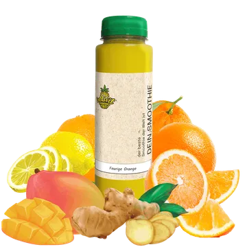 Feurige Orange: Dein Ingwer Smoothie mit frisch gepresstem Orangensaft