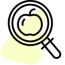 Weniger Zucker, mehr Ballaststoffe Icon