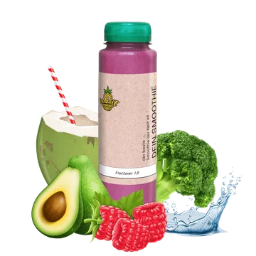 Fructover 1.0: Cremiger Himbeer Smoothie für Low Carb und fructosearme Ernährung