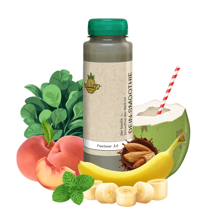 Fructover 3.0: Dein fructosearmer Pfirsich Smoothie für genussvolle Momente