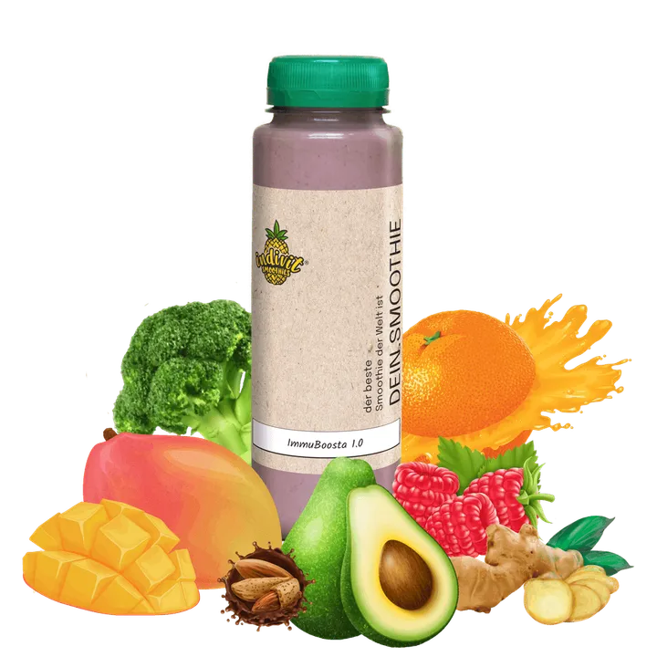 ImmuBoosta 1.0: Dein pflanzlicher Vitamin Smoothie für natürlich starke Abwehrkräfte