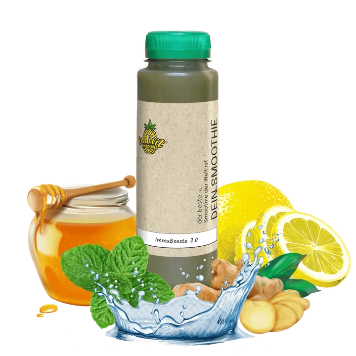 ImmuBoosta 2.0: Dein Immunsystem Smoothie mit Ingwer und Zitrone