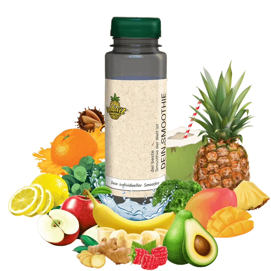 Low Carb Smoothie mit Mandelmus und Kokos