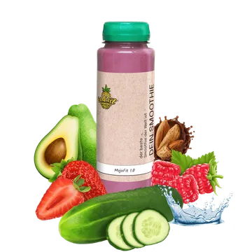 MojoFit 1.0: Dein kalorienarmer Erdbeer Smoothie für Fitness und Balance