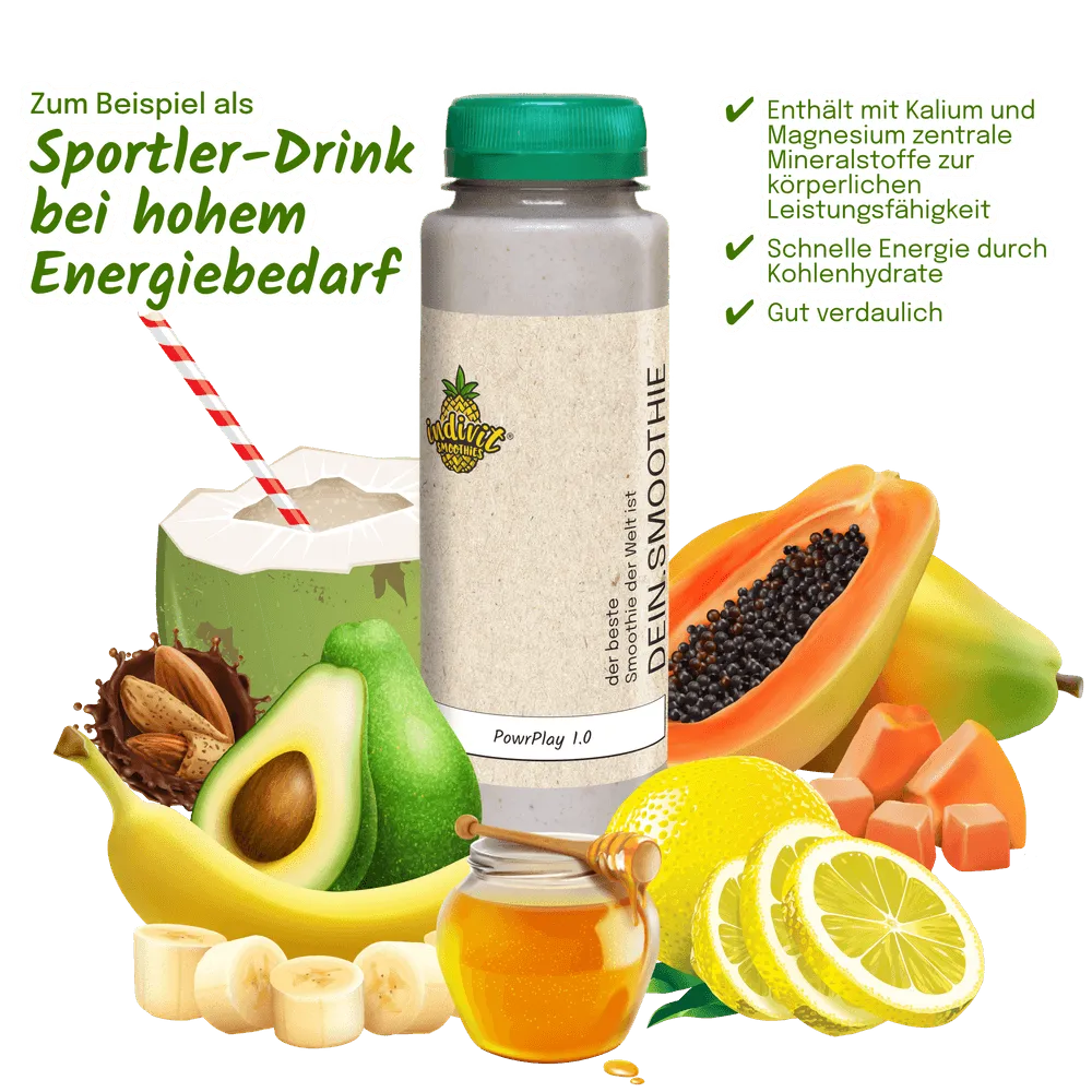 PowrPlay 1.0 als Performance-Smoothie