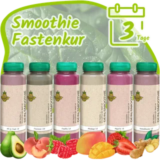 Saftkur 3 Tage mit Smoothies fasten: Natürliche Entgiftung und sanfter Reset