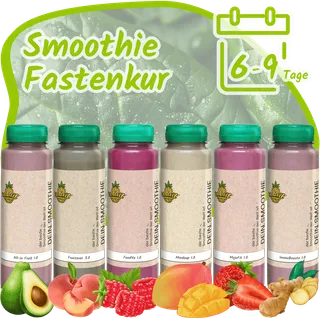 Saftkur 7 Tage oder länger mit Smoothies fasten: Modernes Heilfasten nach Buchinger