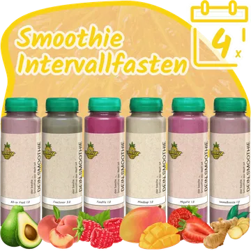2-Wochen Smoothie Intervallfasten: Gesunde Saftdiät-Alternative zum Abnehmen