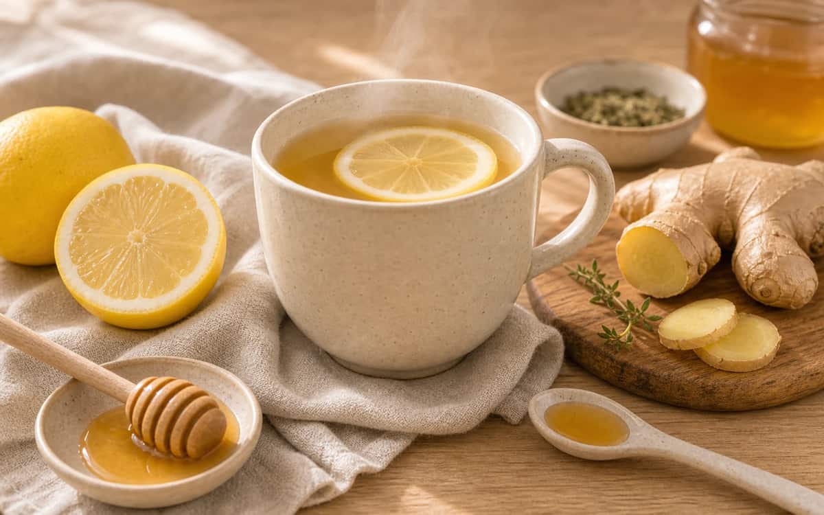 Honig als Hausmittel bei Erkältungen Honig in Tasse bei Erkältung