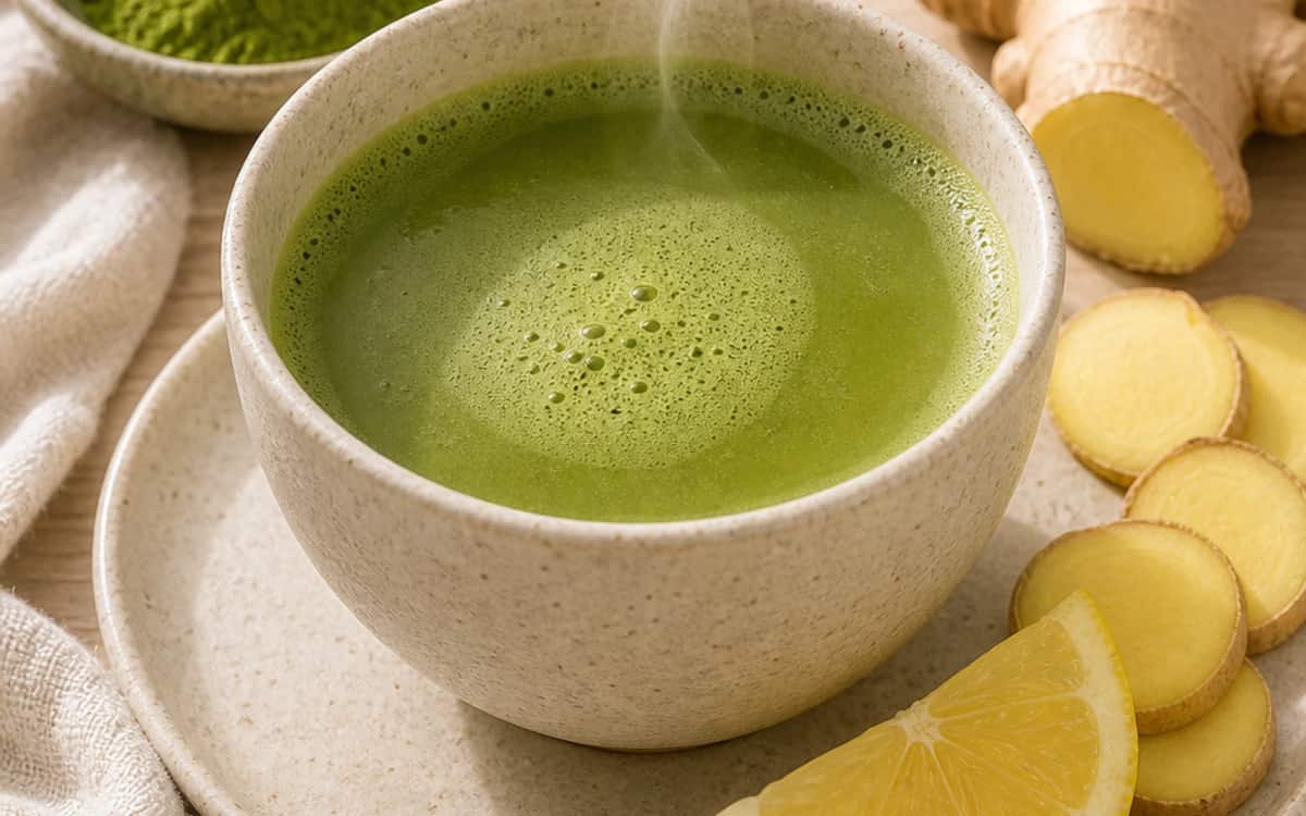 Matcha bei Infekten: Wissenschaftlich belegt Matcha als Immunbooster gegen Erkältung – mit Ingwer, Zitrone und Vitaminen