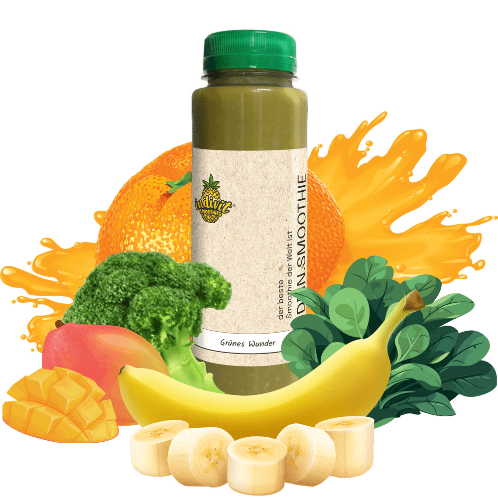 Grünes Wunder – Dein vitaler grüner Smoothie mit Frischekick
