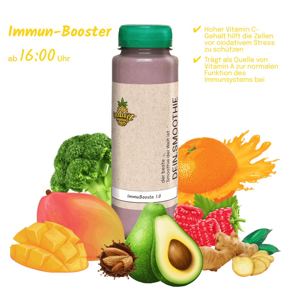 Fastensmoothie als Immun-Booster im Smoothie Intervallfasten Paket