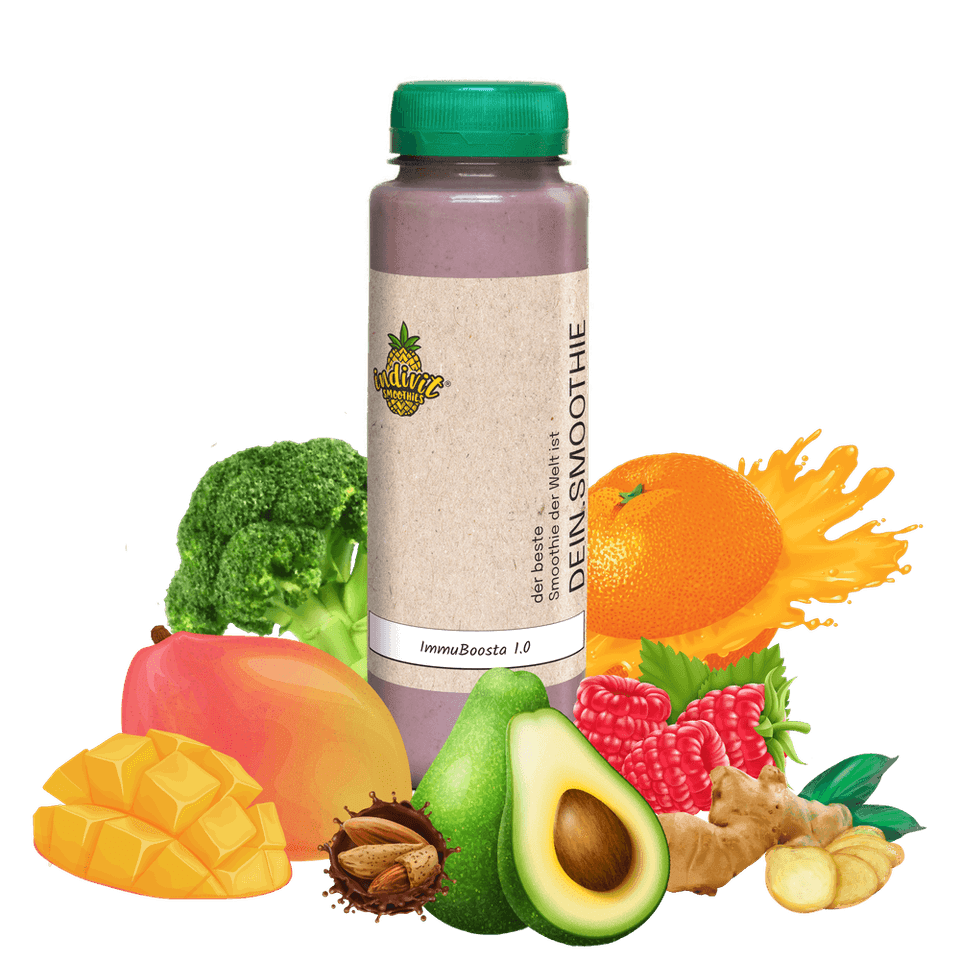 ImmuBoosta 1.0: Dein pflanzlicher Vitamin Smoothie für natürlich starke Abwehrkräfte