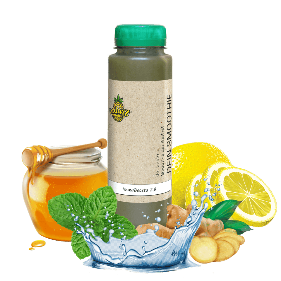 ImmuBoosta 2.0: Dein Immunsystem Smoothie mit Ingwer und Zitrone