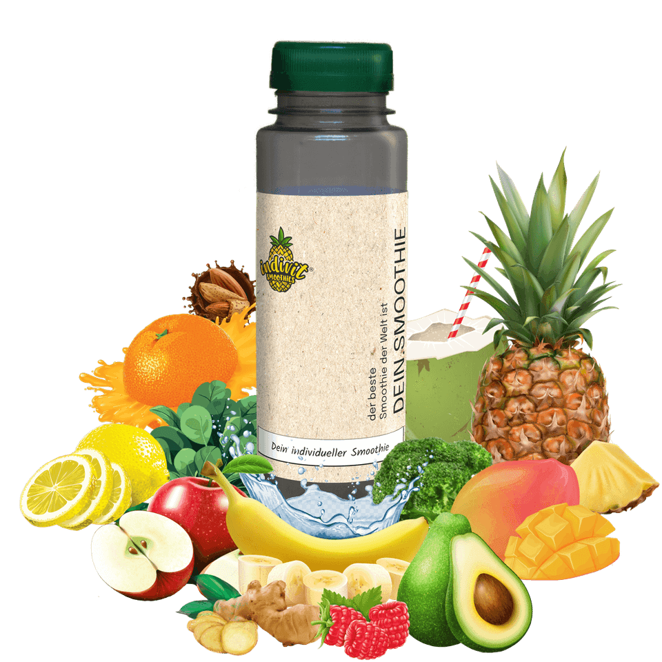 Low Carb Smoothie mit Mandelmus und Kokos