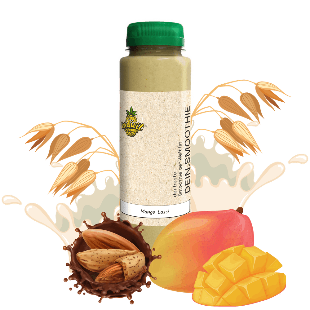 Mango Lassi: Cremiger Smoothie mit Mandelmus