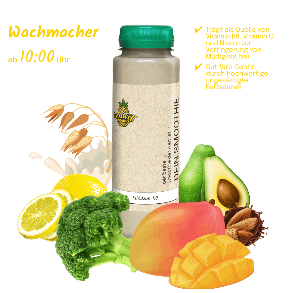 Fastensmoothie als Wachmacher im Smoothie Intervallfasten Paket