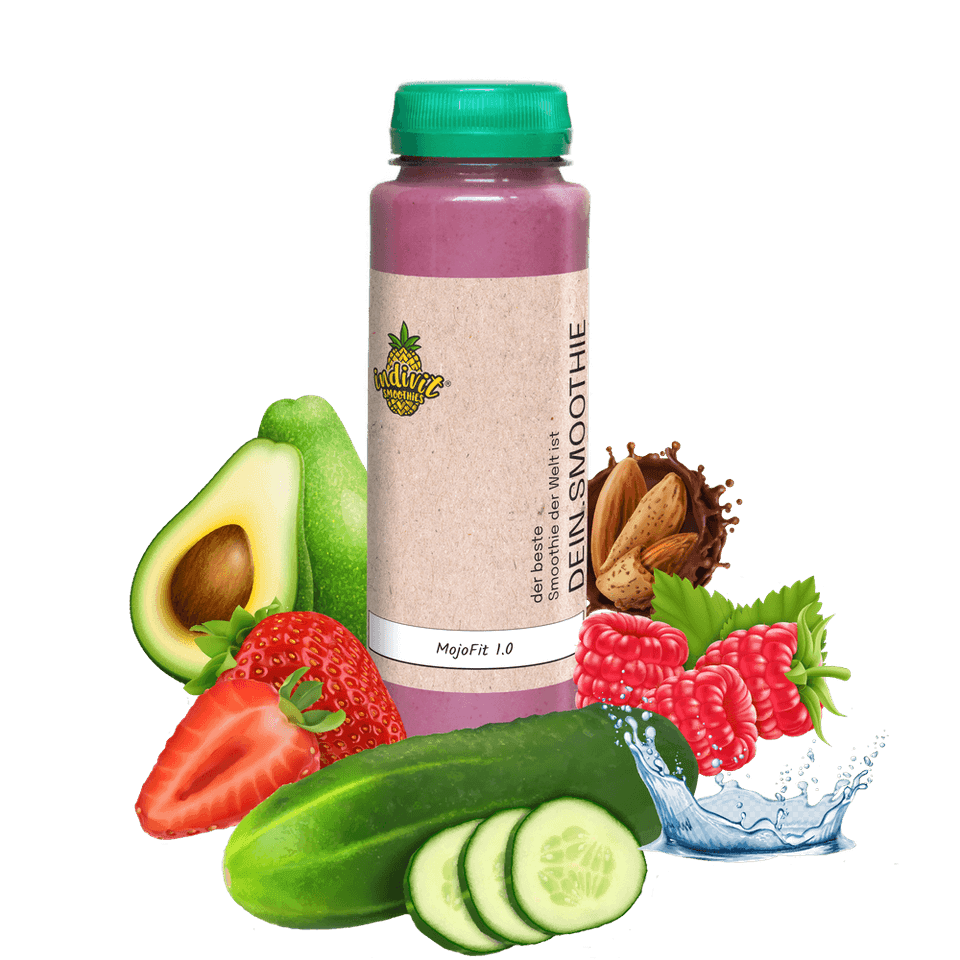 MojoFit 1.0: Dein kalorienarmer Erdbeer Smoothie für Fitness und Balance