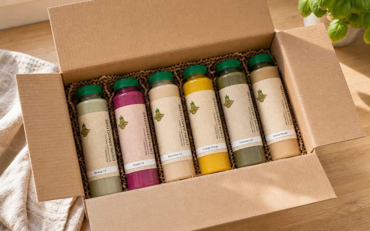 Versandfertige Indivit Smoothies – HPP-verarbeitet Indivit Smoothie-Produktfoto zu Versandfertige Indivit Smoothies – HPP-verarbeitet
