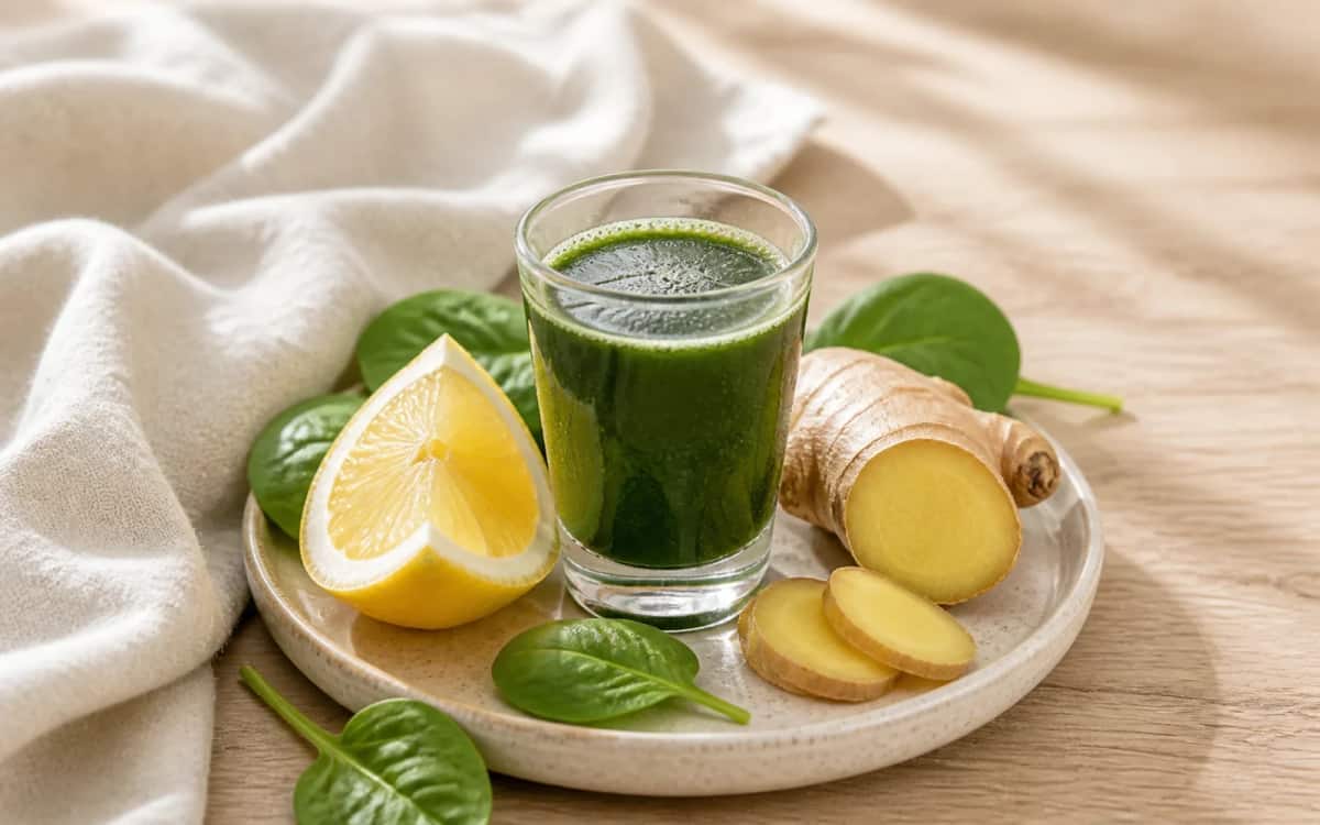 Die 8 kraftvollen Bio-Zutaten für deinen Green Smoothie Smoothie- und Zutatenbild zu Die 8 kraftvollen Bio-Zutaten für deinen Green Smoothie
