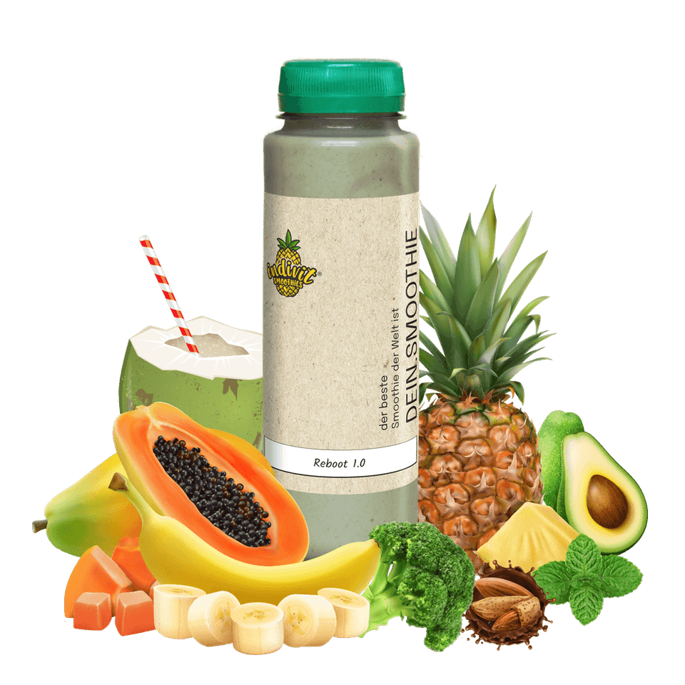 Reboot 1.0: Dein magenschonender Detox Smoothie für den Neustart