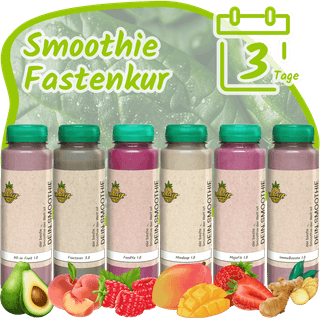 Saftkur 3 Tage mit Smoothies fasten: Natürliche Entgiftung und sanfter Reset
