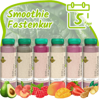 Saftkur 5 Tage mit Smoothies fasten: Darm sanieren und gesunde Routinen starten