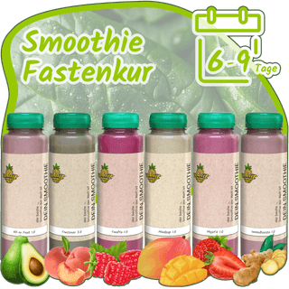 Saftkur 7 Tage oder länger mit Smoothies fasten: Modernes Heilfasten nach Buchinger