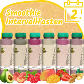 1-Probierwoche Smoothie Intervallfasten: Finde deinen Rhythmus für einen gesunden Fastentag