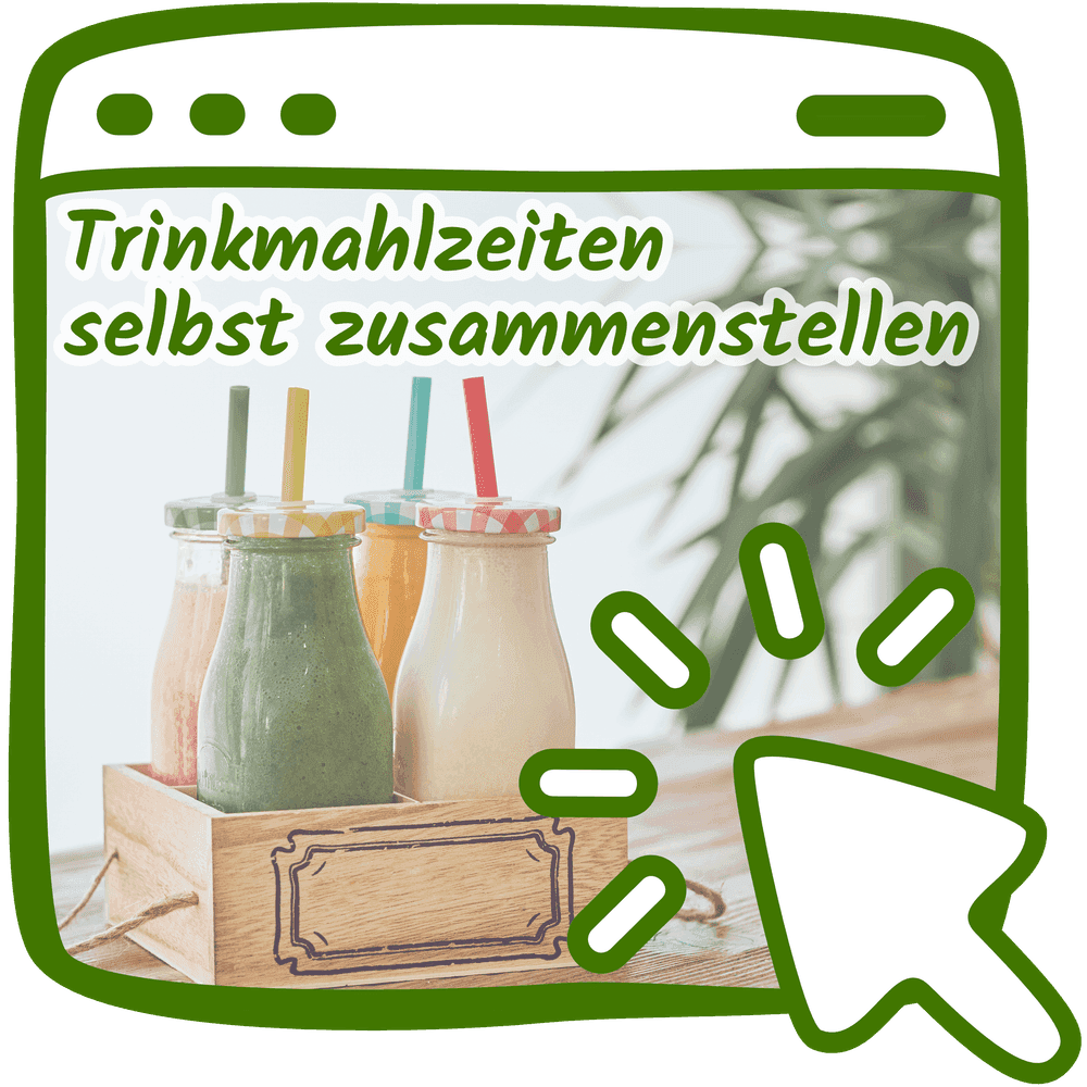So funktioniert der 3-Tage-Reset: Ablauf im Überblick Trinkmahlzeiten Reset-Plan mit mehreren Sorten